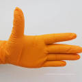Orange Textur Mechaniker Auto Nitril Diamond Reparaturhandschuh